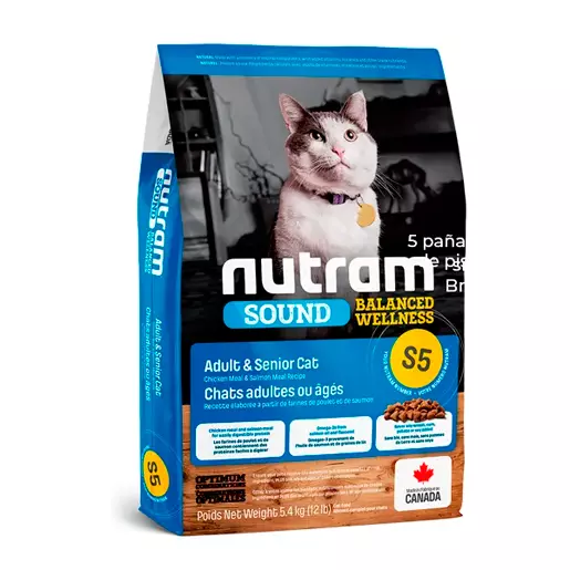 Nutram S5 adult & senior cat