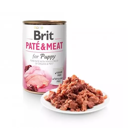 Lata Brit Paté & Meat Puppy