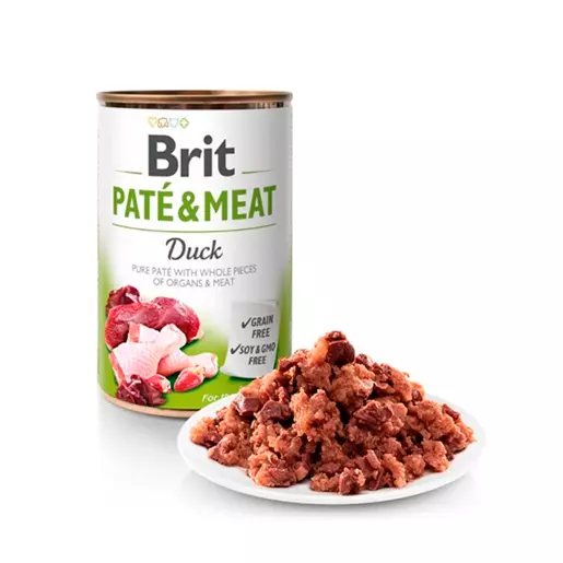 Lata Brit Paté & Meat Duck