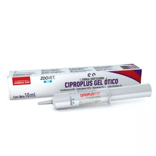 CIPROPLUS GEL ÓTICO 10ml - Tratamiento de otitis externa