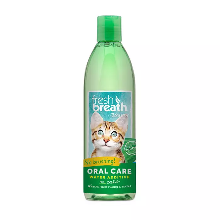 TropiClean Solución Salud dental para gatos