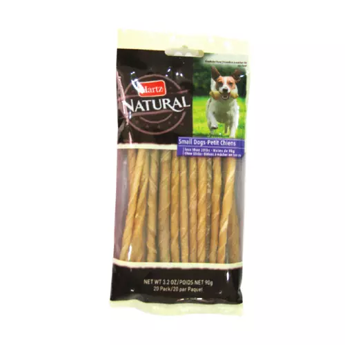 Chew sticks Hartz natural (20 unid)