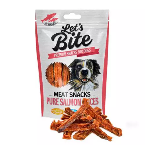 Let’s Bite Meat Snacks - Pure Salmon Slices