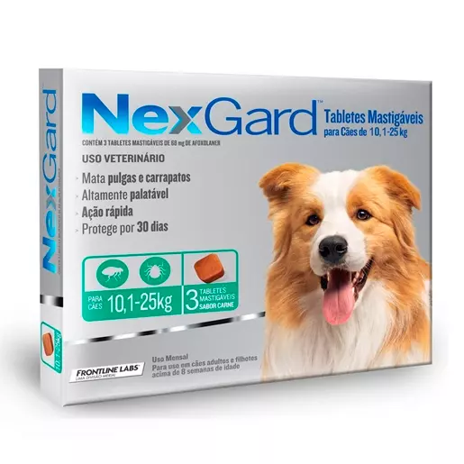 Nexgard 68mg / 10.1 a 25kg