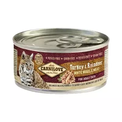 Carnilove GRAIN FREE Turkey & Reindeer (Pavo y Reno)