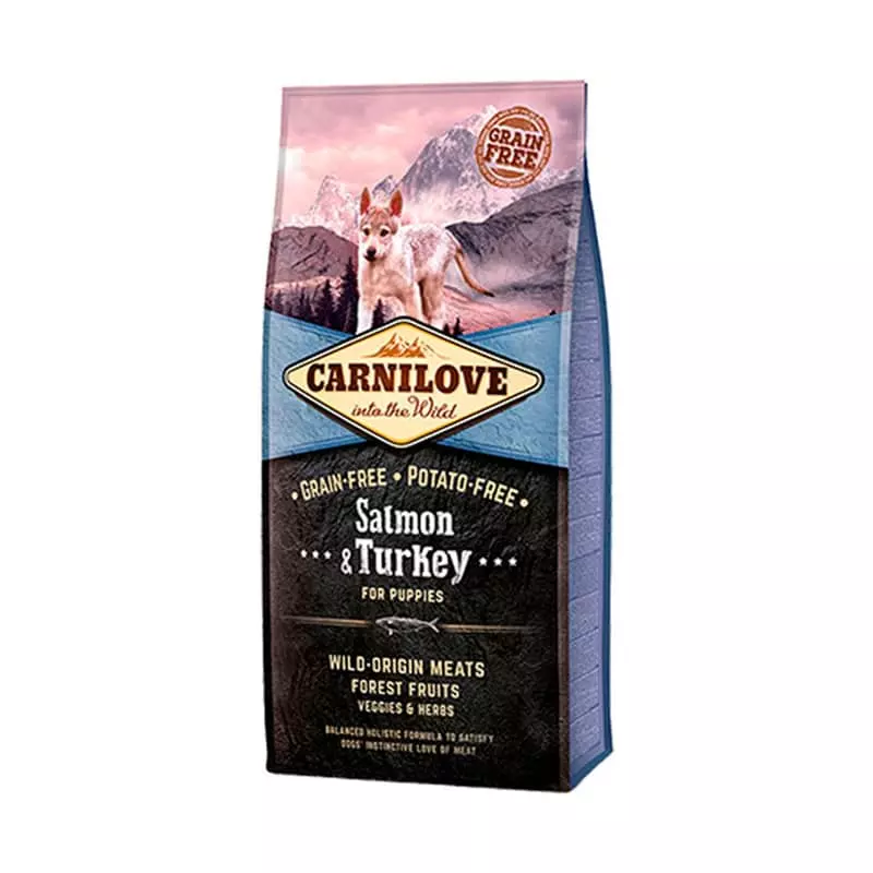 Carnilove – Cachorro Grain Free Salmon & Pavo