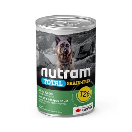 T26 Nutram Total Grain Free Lamb & Lentils Dog Canned Food