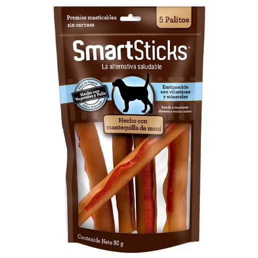 SmartBones Sticks de Mantequilla de Maní