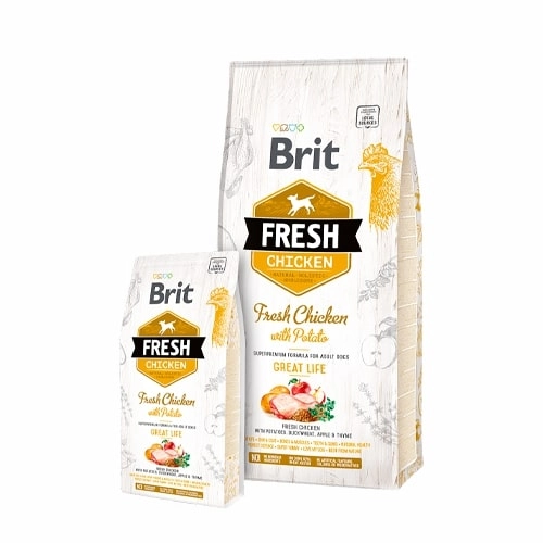 Brit Fresh Adulto Chicken with potato