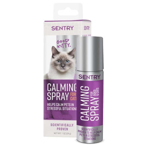 Sentry Calming Spray Cat 1.62 Onz