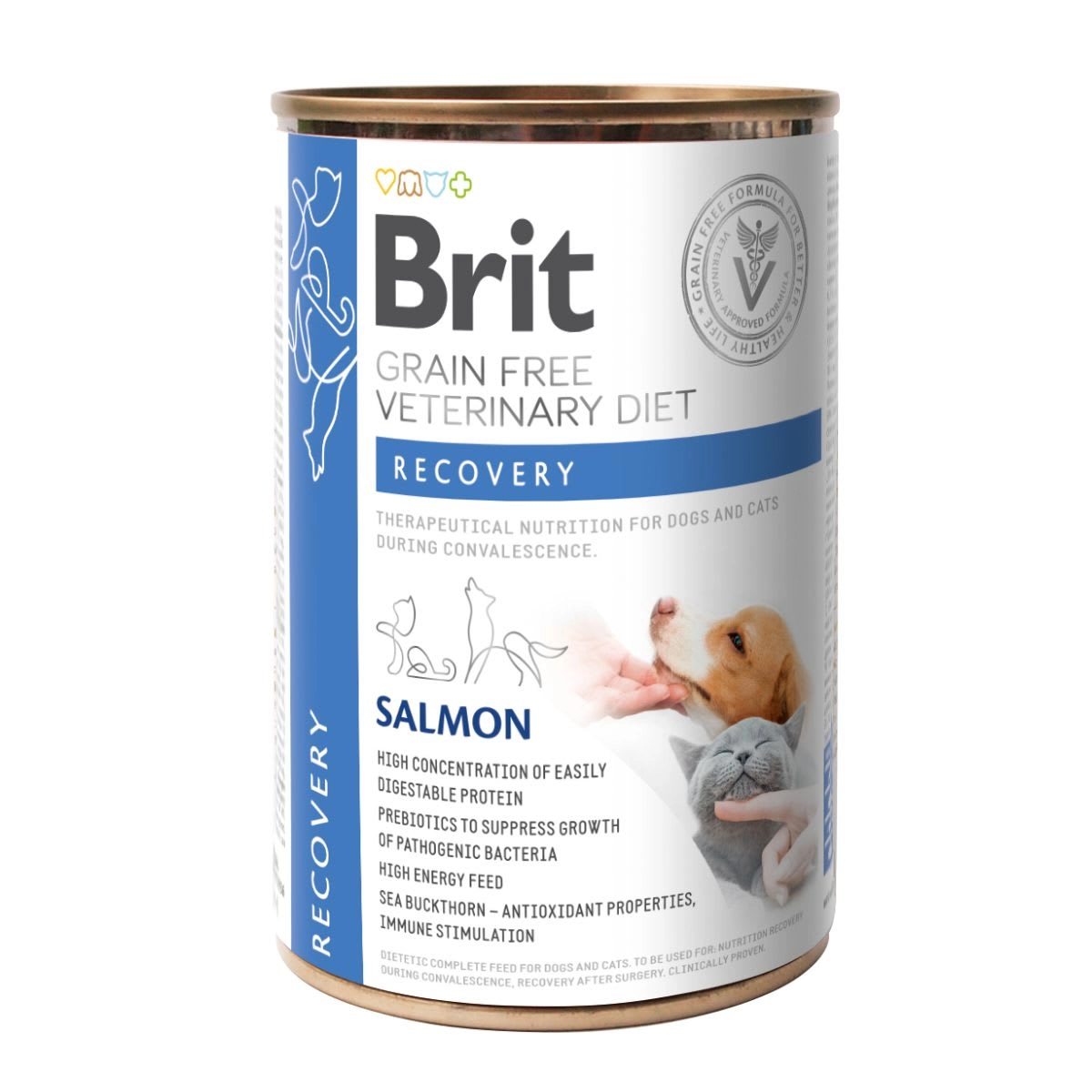 Lata Brit GF Vet Diets Can Dog & Cat Recovery