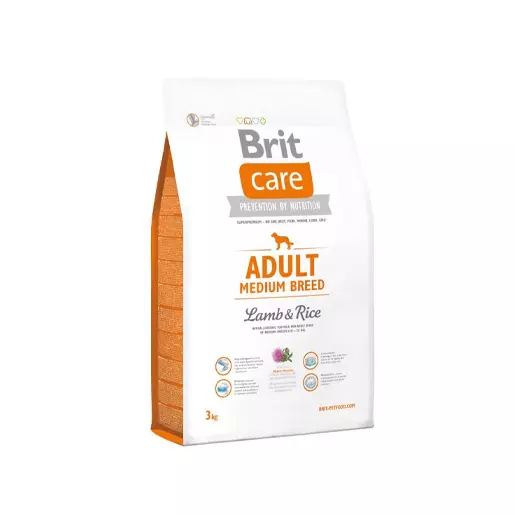 Brit Care – Adulto Raza Mediana Cordero y arroz