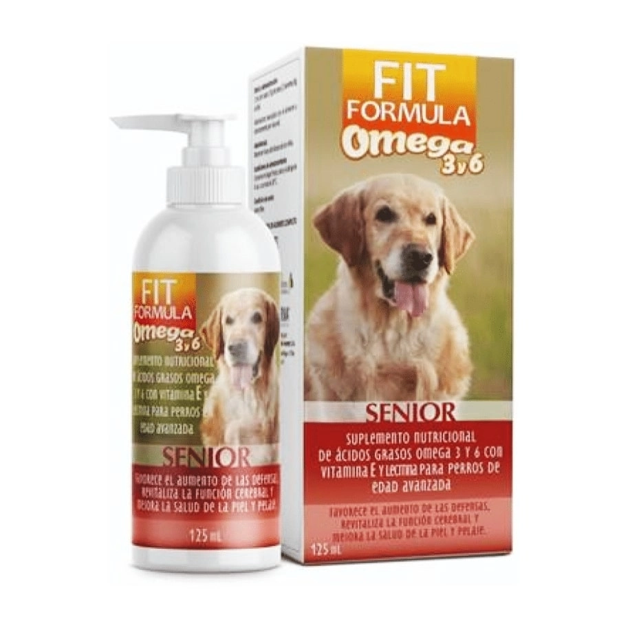 Fit Fórmula Omega 3 y 6 para perros senior