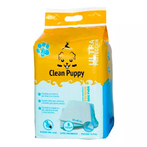 Pañales De Entrenamiento Clean Puppy X 35 Unidades