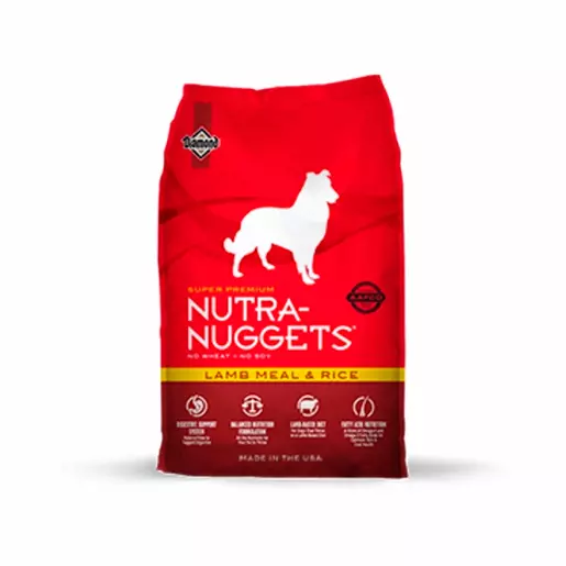 Nutra Nuggets Lamb Meal & Rice - Carne de cordero y arroz