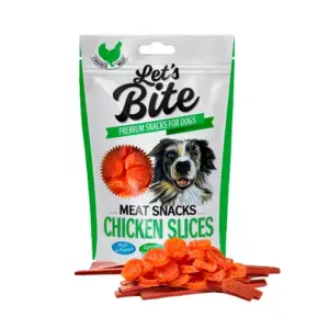 Brit – Let’s Bite Meat Snacks Chicken Slices 80 gr