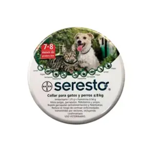 Seresto Collar perros y gatos pequeños