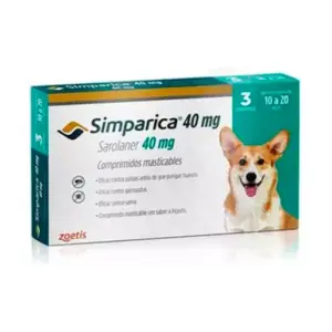 Antipulgas y antigarrapatas 10-20kg - Simpárica