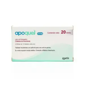 Apoquel 5.4mg - Tratamiento de la dermatitis alérgica