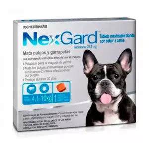 Nexgard 28.3mg / 4.1 a 10kg
