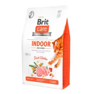 Brit Care Cat Indoor Anti-stress para gatos adultos con pollo
