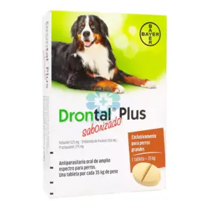 Drontal Saborizado – Perros hasta 35kg